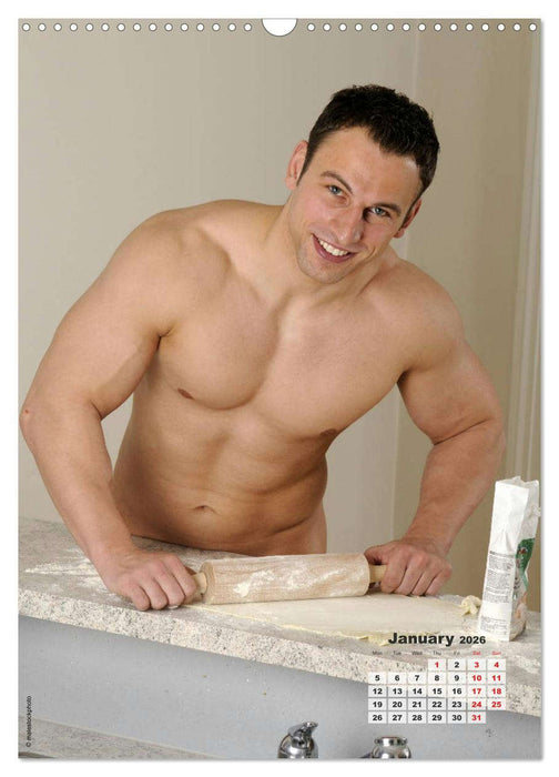 Hunks around the House (CALVENDO Monthly Calendar 2026)