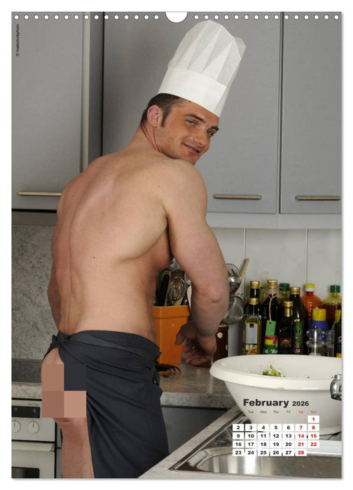 Hunks around the House (CALVENDO Monthly Calendar 2026)