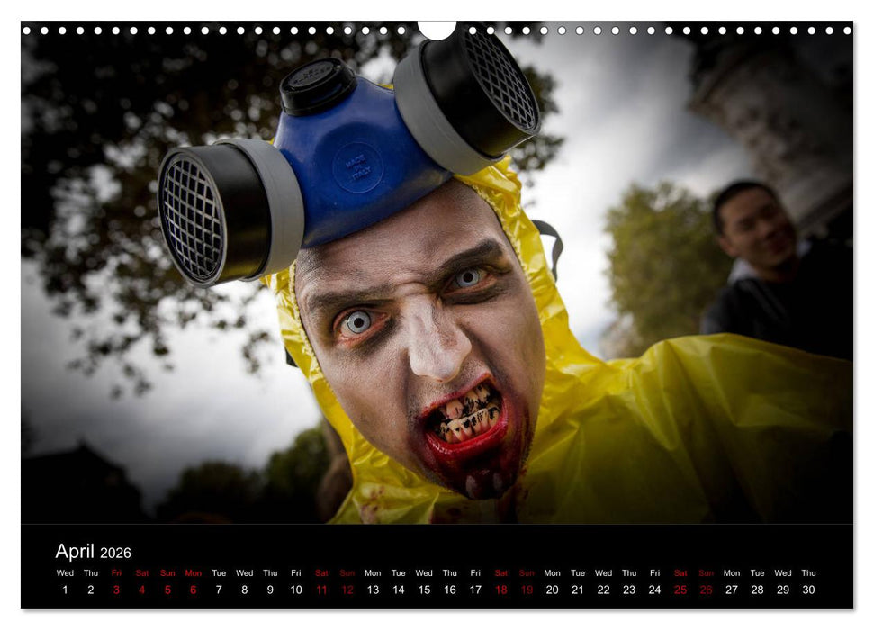 The walking dead (CALVENDO Monthly Calendar 2026)