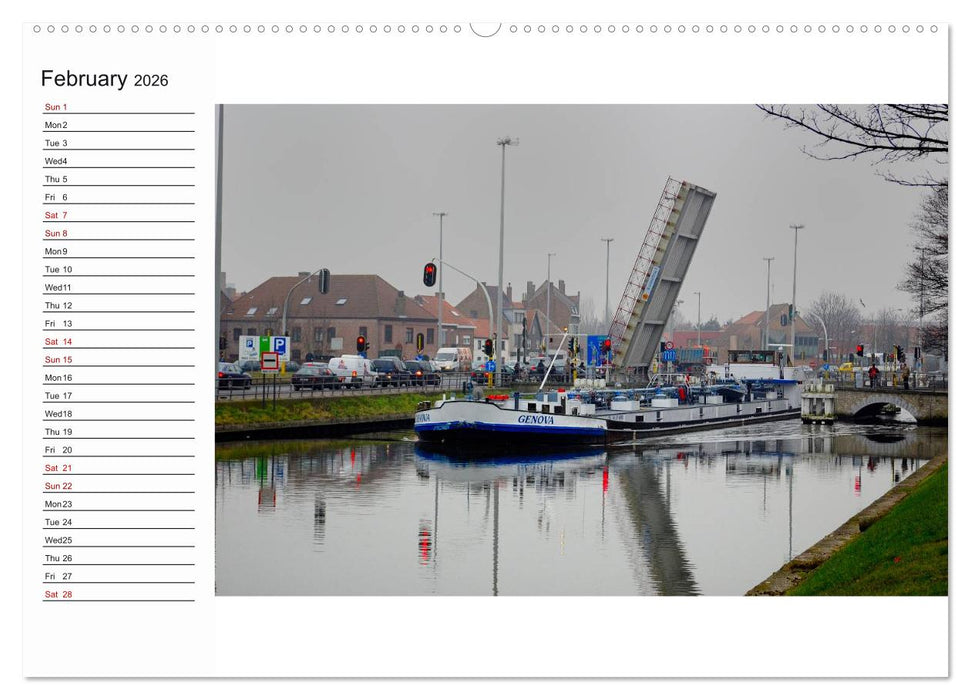 Belgium in pictures (CALVENDO Premium-Calendar 2026)