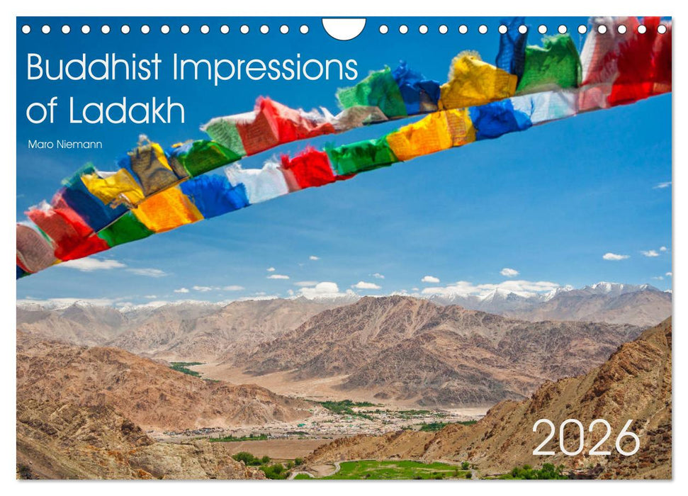 Buddhist Impressions of Ladakh (CALVENDO Monthly Calendar 2026)