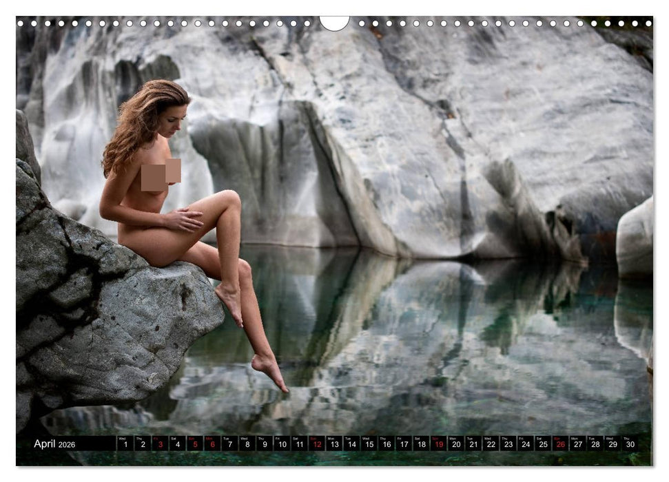 Nudes around the world (CALVENDO Monthly Calendar 2026)