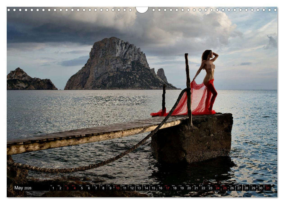 Nudes around the world (CALVENDO Monthly Calendar 2026)