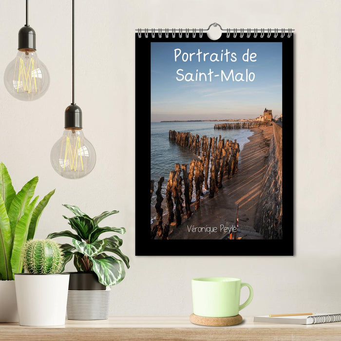 Portraits de Saint-Malo (CALVENDO Calendrier mensuel 2026)
