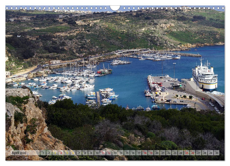 Gozo - Malta's little sister island (CALVENDO Monthly Calendar 2026)