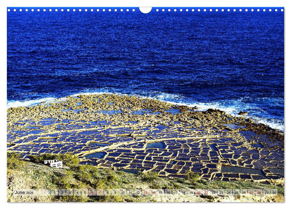 Gozo - Malta's little sister island (CALVENDO Monthly Calendar 2026)