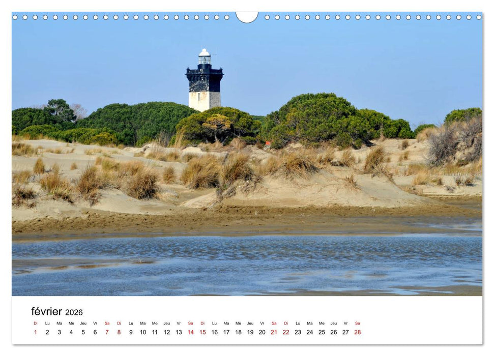 La mer d'Occitanie (CALVENDO Calendrier mensuel 2026)