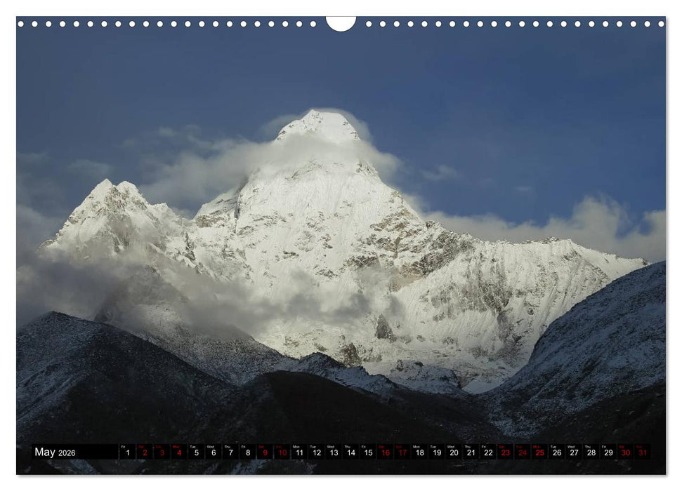 The Nepal Himalaya (CALVENDO Monthly Calendar 2026)