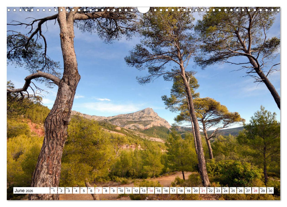 Aix-en-Provence, Provence's historical capital (CALVENDO Monthly Calendar 2026)