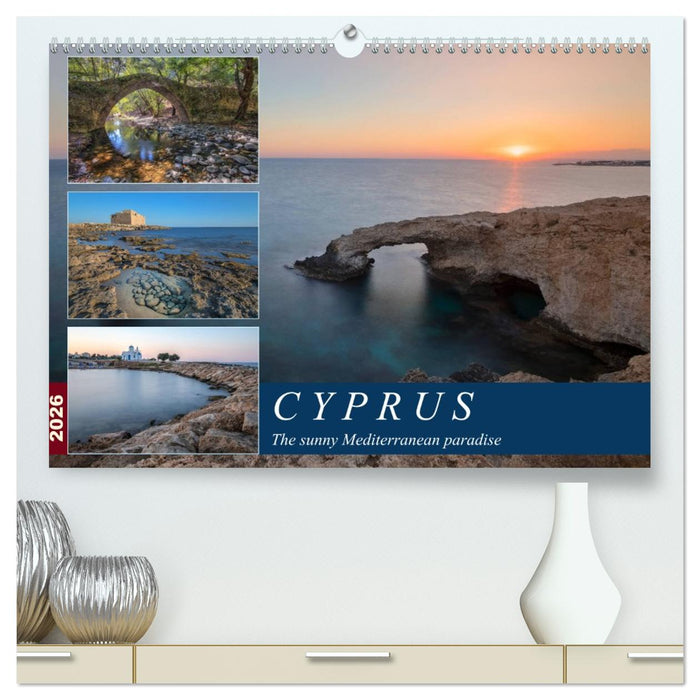 Cyprus, the sunny Mediterranean paradise (CALVENDO Premium-Calendar 2026)
