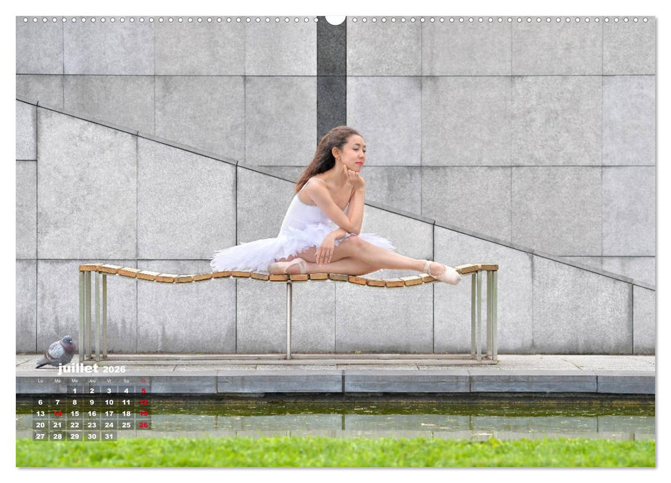 Des danseurs dans la ville 5 L'Oeil et le Mouvement (CALVENDO Calendrier supérieur 2026)