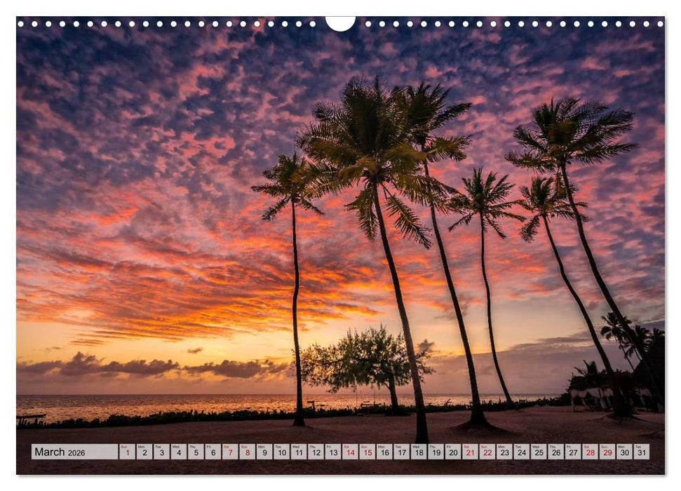 Welcome to Zanzibar (CALVENDO Monthly Calendar 2026)