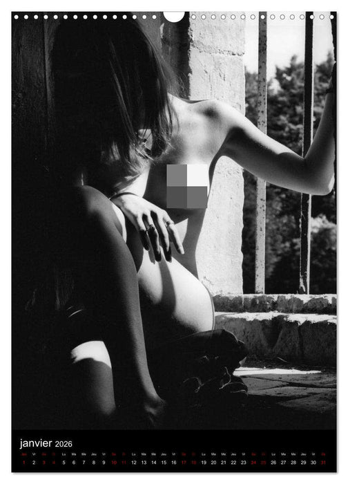 Sensuelles (CALVENDO Calendrier mensuel 2026)