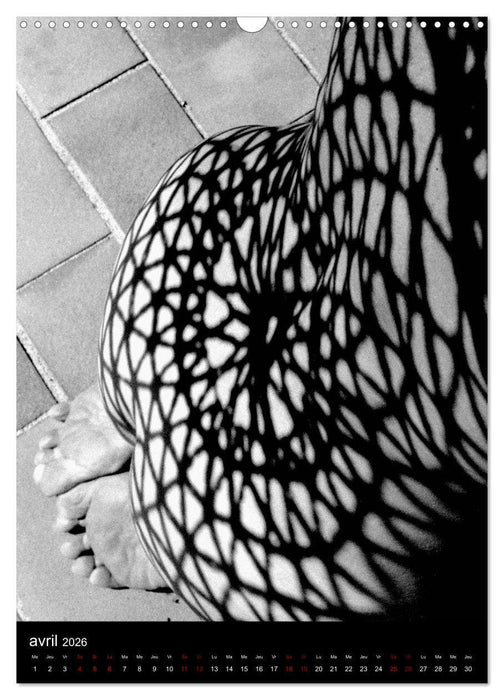 Sensuelles (CALVENDO Calendrier mensuel 2026)