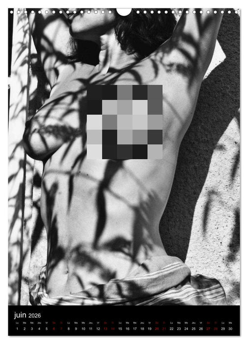 Sensuelles (CALVENDO Calendrier mensuel 2026)