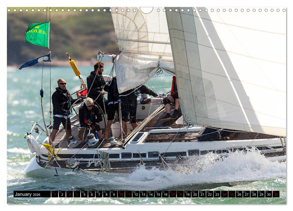 Rolex Fastnet Race (CALVENDO Monthly Calendar 2026)