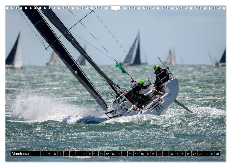 Rolex Fastnet Race (CALVENDO Monthly Calendar 2026)