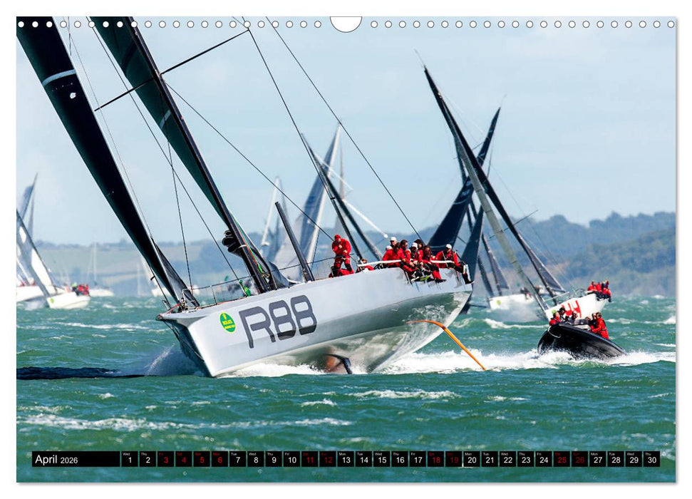 Rolex Fastnet Race (CALVENDO Monthly Calendar 2026)