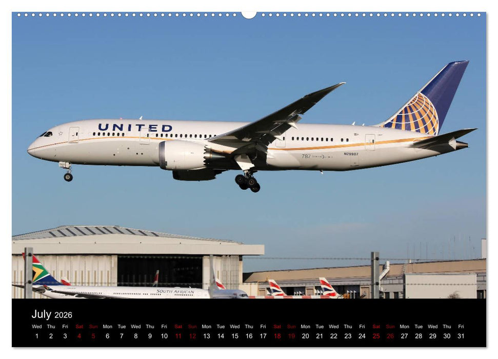 787 - The Dream Liner (CALVENDO Premium-Calendar 2026)