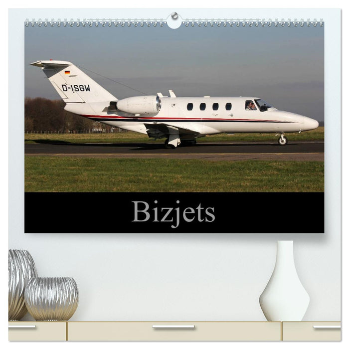 Bizjets (CALVENDO Premium-Calendar 2026)