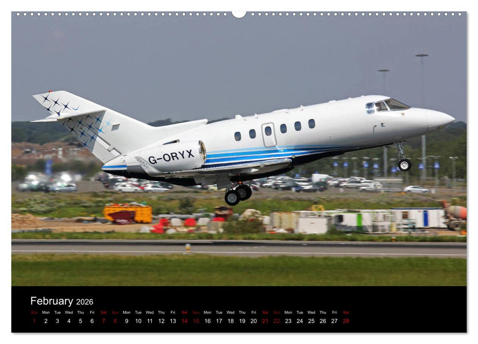 Bizjets (CALVENDO Premium-Calendar 2026)