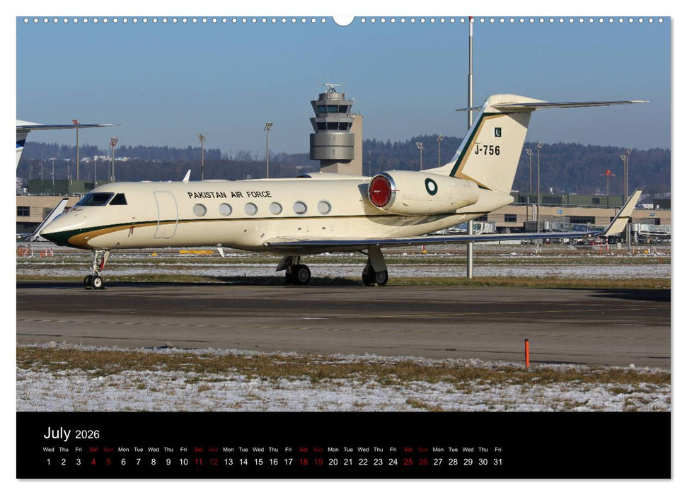 Bizjets (CALVENDO Premium-Calendar 2026)