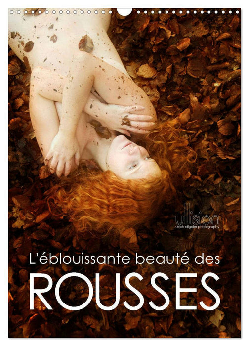 L'éblouissante beauté des rousses (CALVENDO Calendrier mensuel 2026)