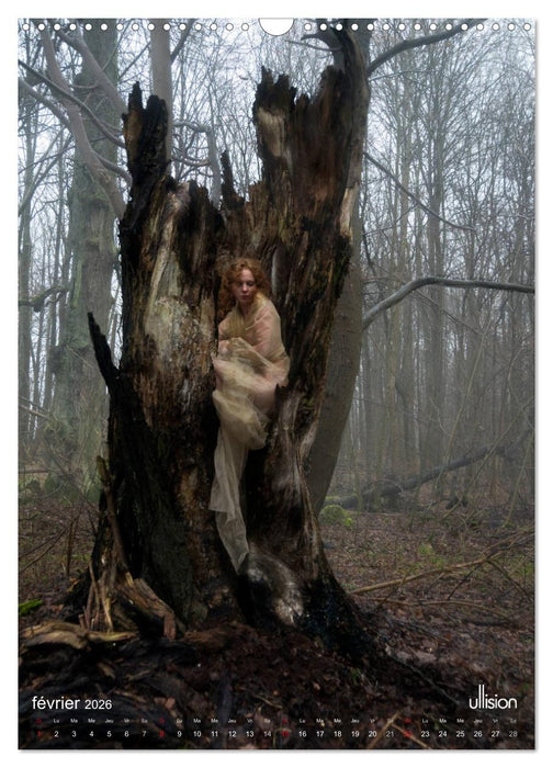 L'éblouissante beauté des rousses (CALVENDO Calendrier mensuel 2026)