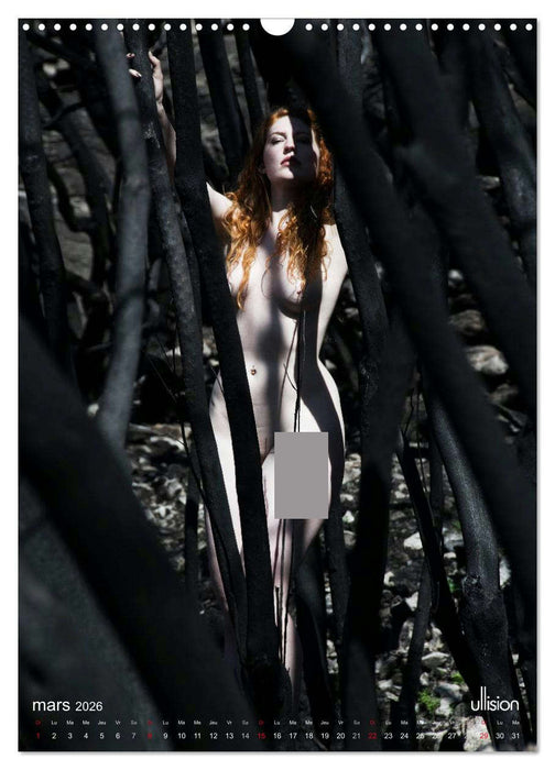 L'éblouissante beauté des rousses (CALVENDO Calendrier mensuel 2026)