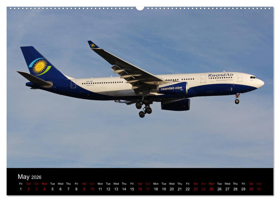 Widebody Jets (CALVENDO Premium-Calendar 2026)