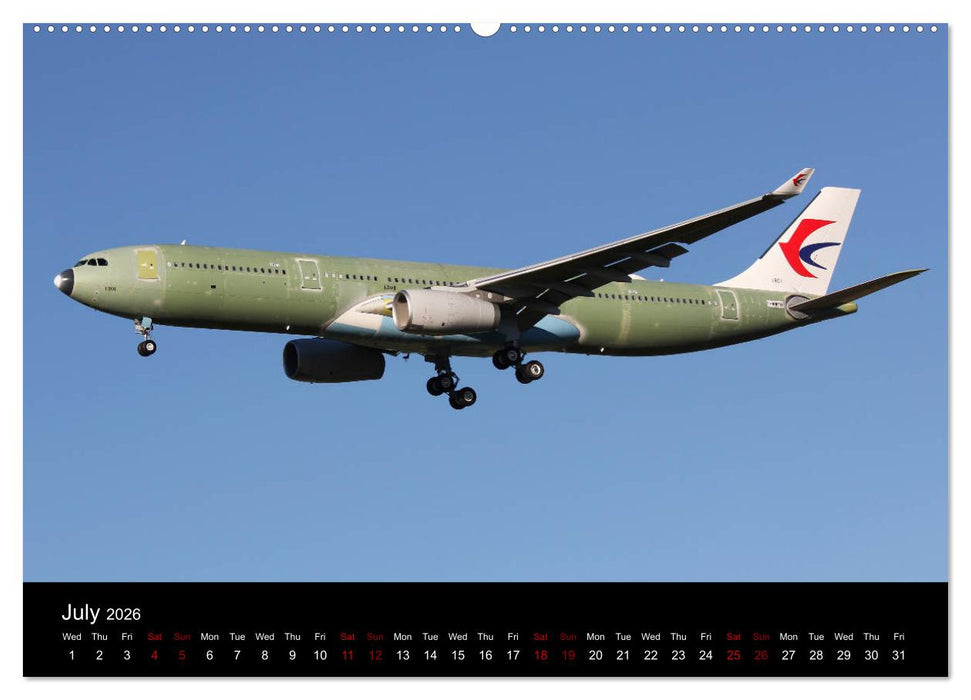 Widebody Jets (CALVENDO Premium-Calendar 2026)