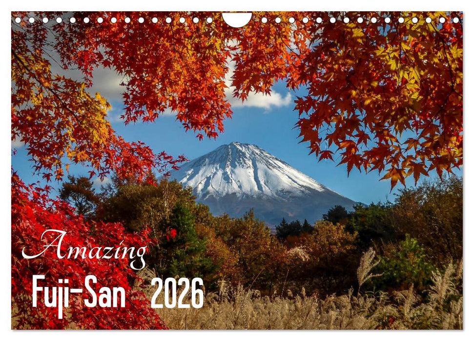 Amazing Fuji-San (CALVENDO Monthly Calendar 2026)