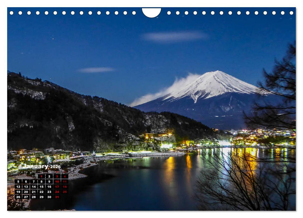Amazing Fuji-San (CALVENDO Monthly Calendar 2026)