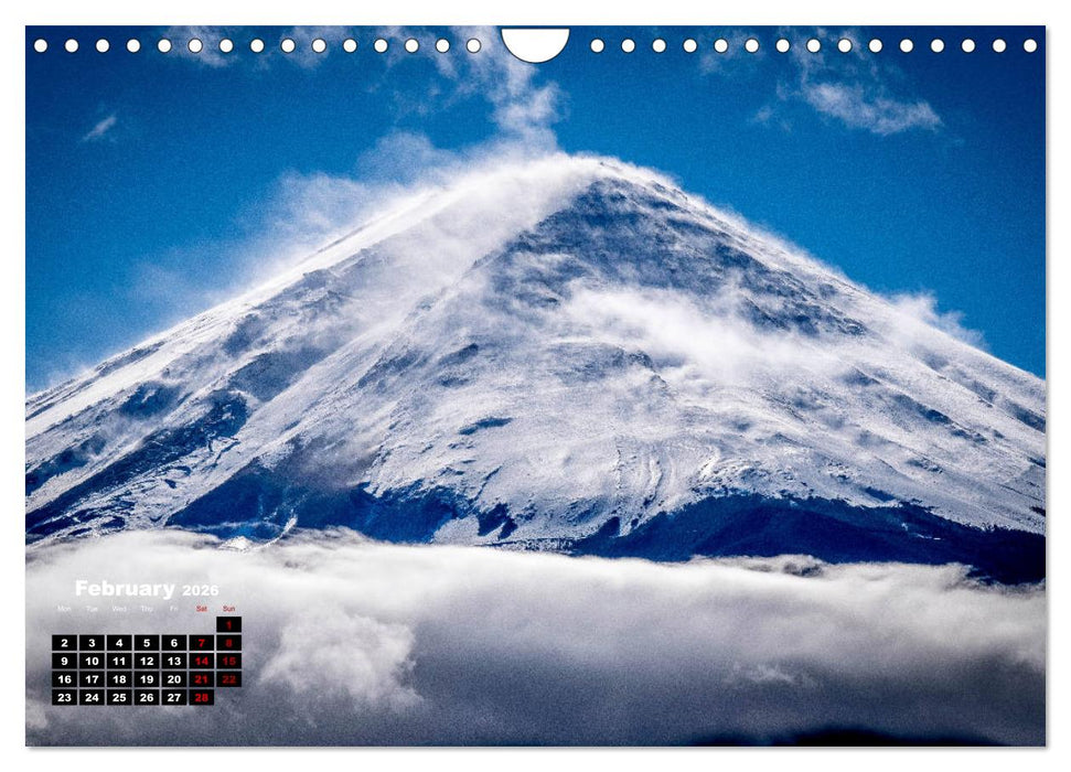 Amazing Fuji-San (CALVENDO Monthly Calendar 2026)