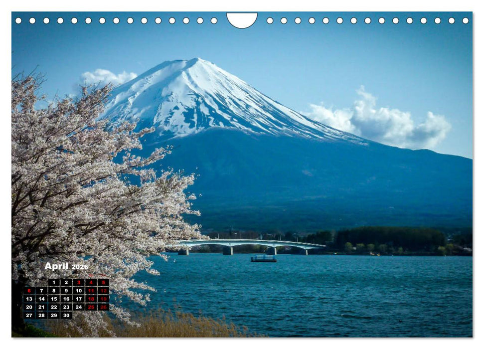 Amazing Fuji-San (CALVENDO Monthly Calendar 2026)