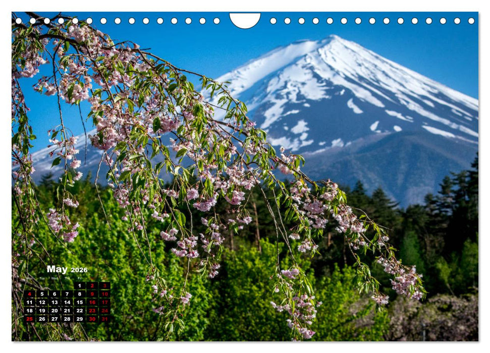 Amazing Fuji-San (CALVENDO Monthly Calendar 2026)