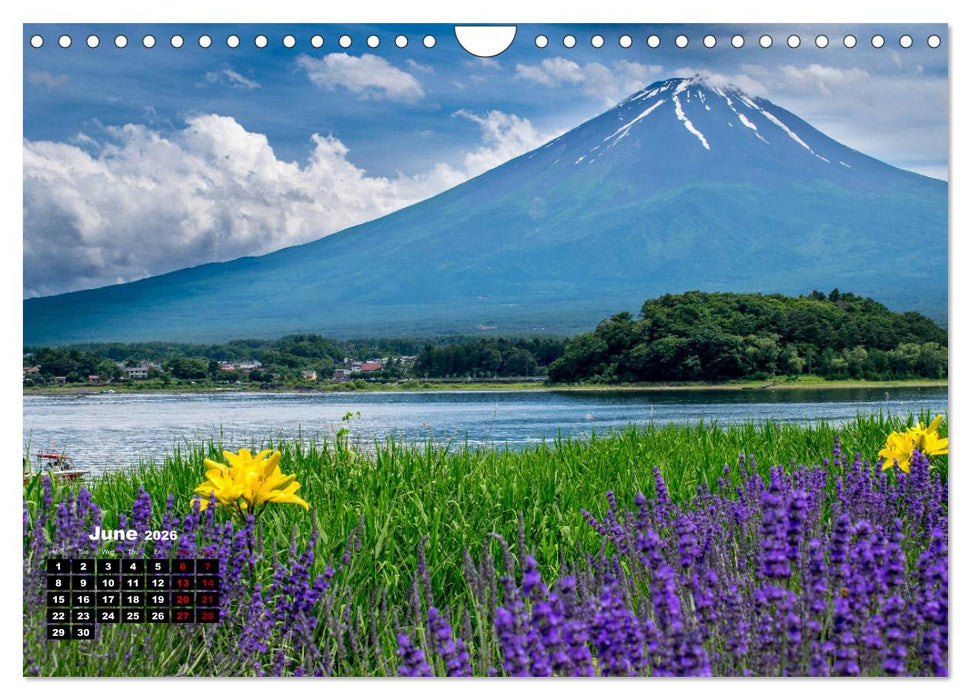Amazing Fuji-San (CALVENDO Monthly Calendar 2026)