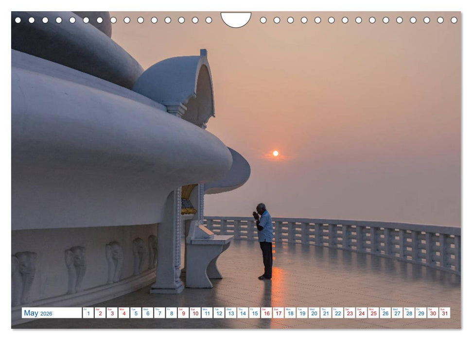 Sri Lanka (CALVENDO Monthly Calendar 2026)