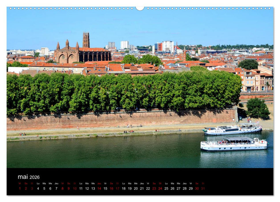 Toulousaine (CALVENDO Calendrier supérieur 2026)