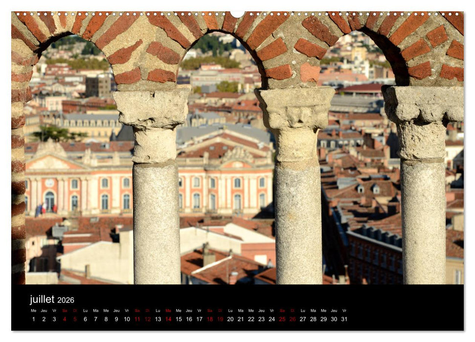 Toulousaine (CALVENDO Calendrier supérieur 2026)
