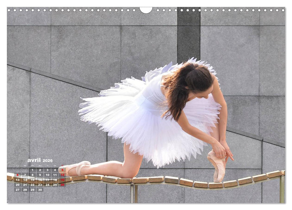 Des danseurs dans la ville 5 L'Oeil et le Mouvement (CALVENDO Calendrier mensuel 2026)