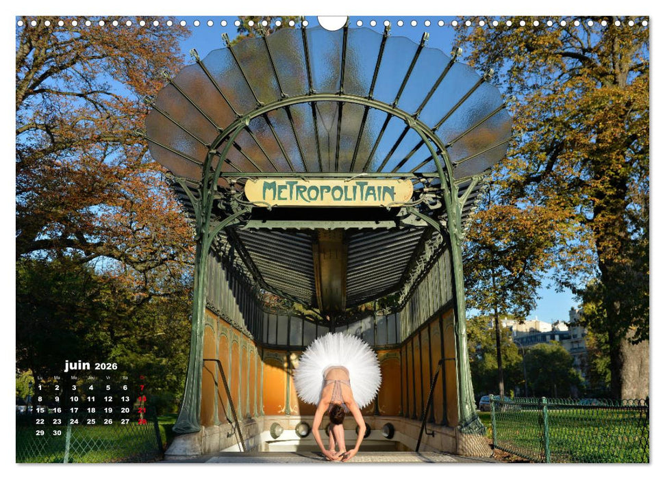 Des danseurs dans la ville 5 L'Oeil et le Mouvement (CALVENDO Calendrier mensuel 2026)