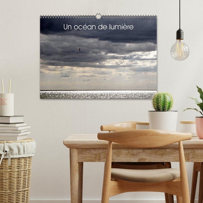 Un océan de lumière (CALVENDO Calendrier mensuel 2026)
