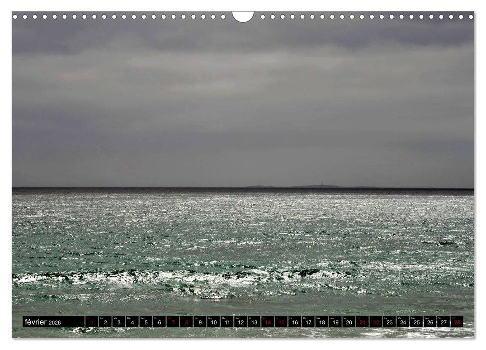 Un océan de lumière (CALVENDO Calendrier mensuel 2026)