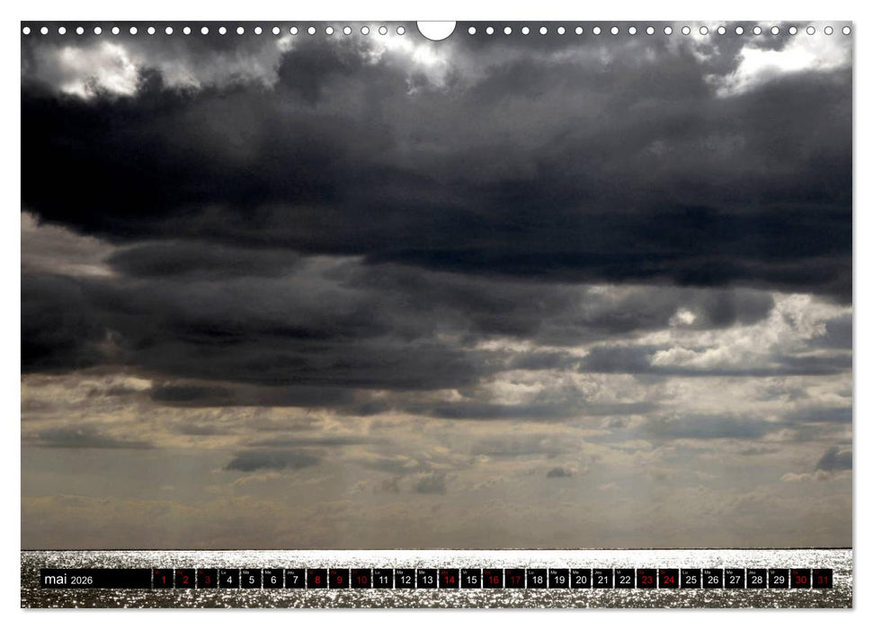 Un océan de lumière (CALVENDO Calendrier mensuel 2026)