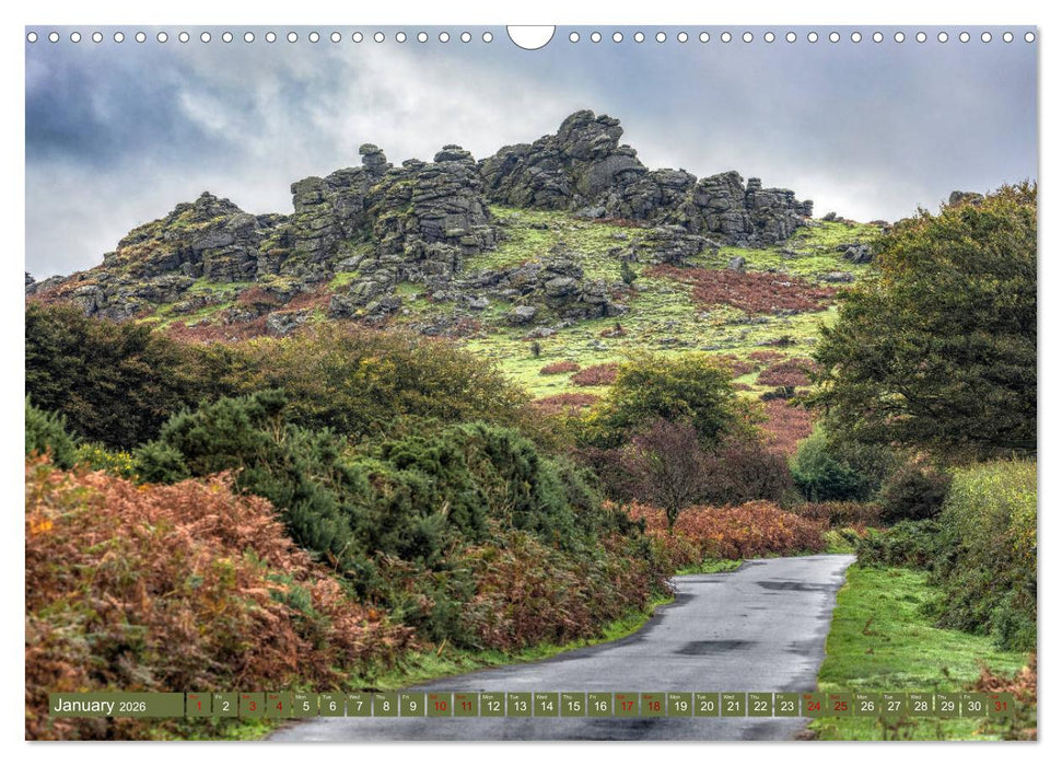 Dartmoor (CALVENDO Monthly Calendar 2026)