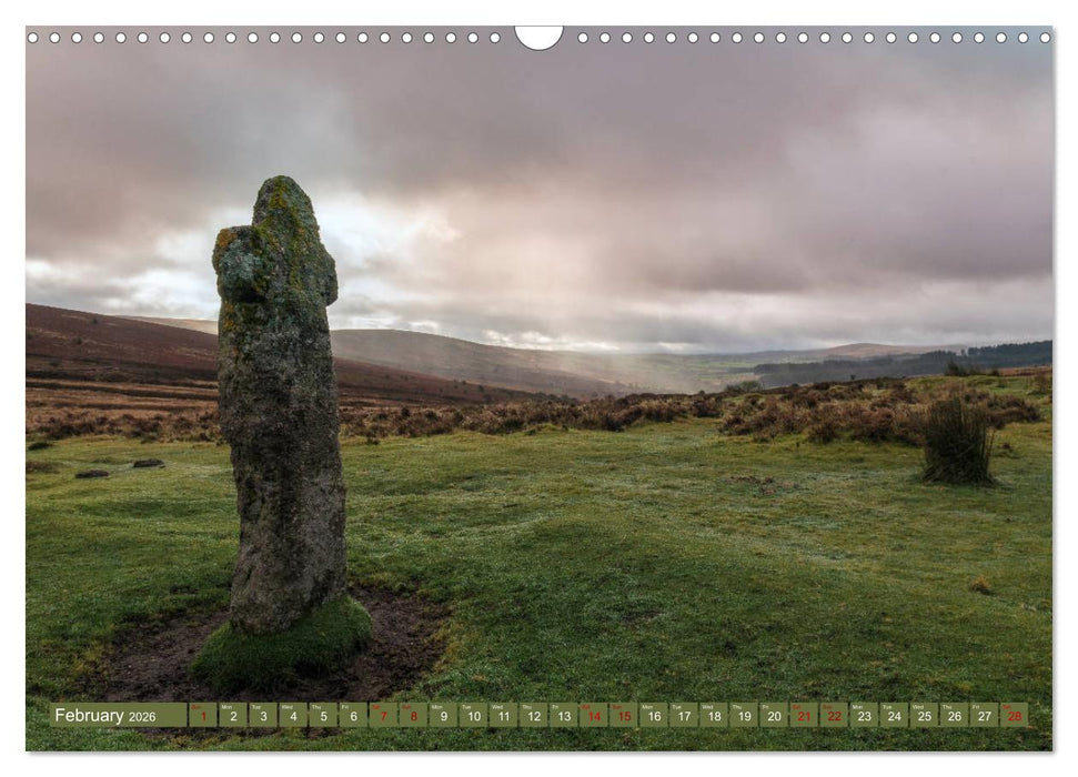 Dartmoor (CALVENDO Monthly Calendar 2026)