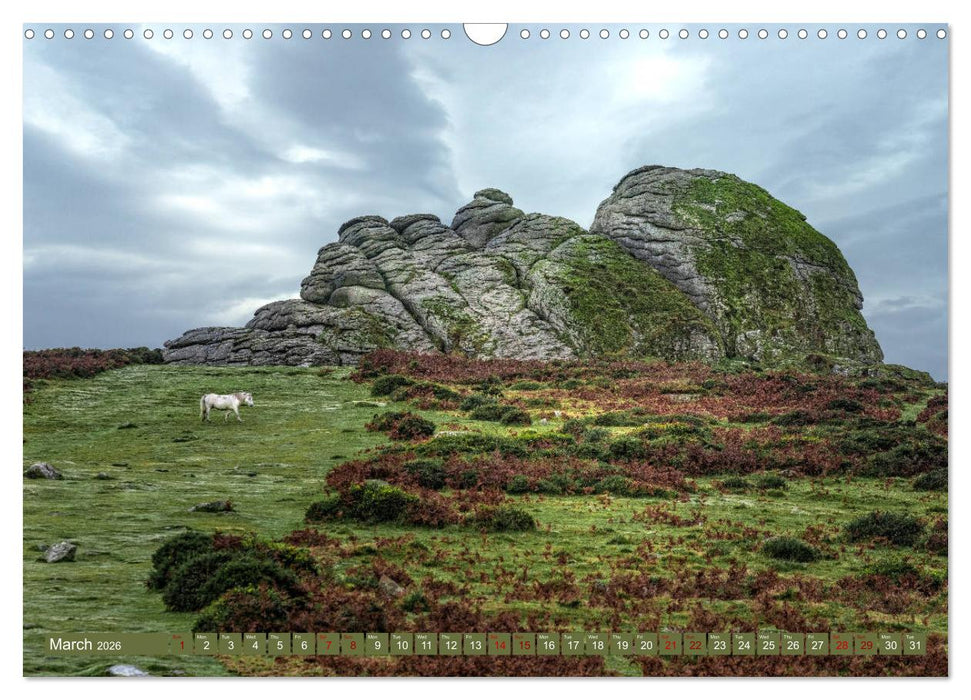 Dartmoor (CALVENDO Monthly Calendar 2026)