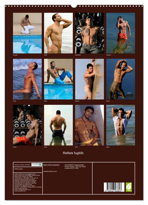 Reflets fugitifs (CALVENDO Calendrier supérieur 2026)