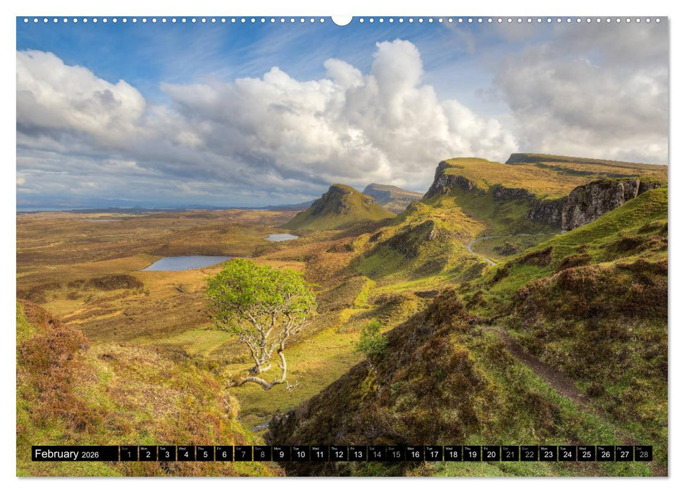 Scotland's unique landscapes (CALVENDO Premium-Calendar 2026)